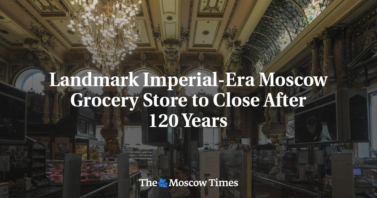 Toko kelontong Moskwa era Kekaisaran akan tutup setelah 120 tahun
