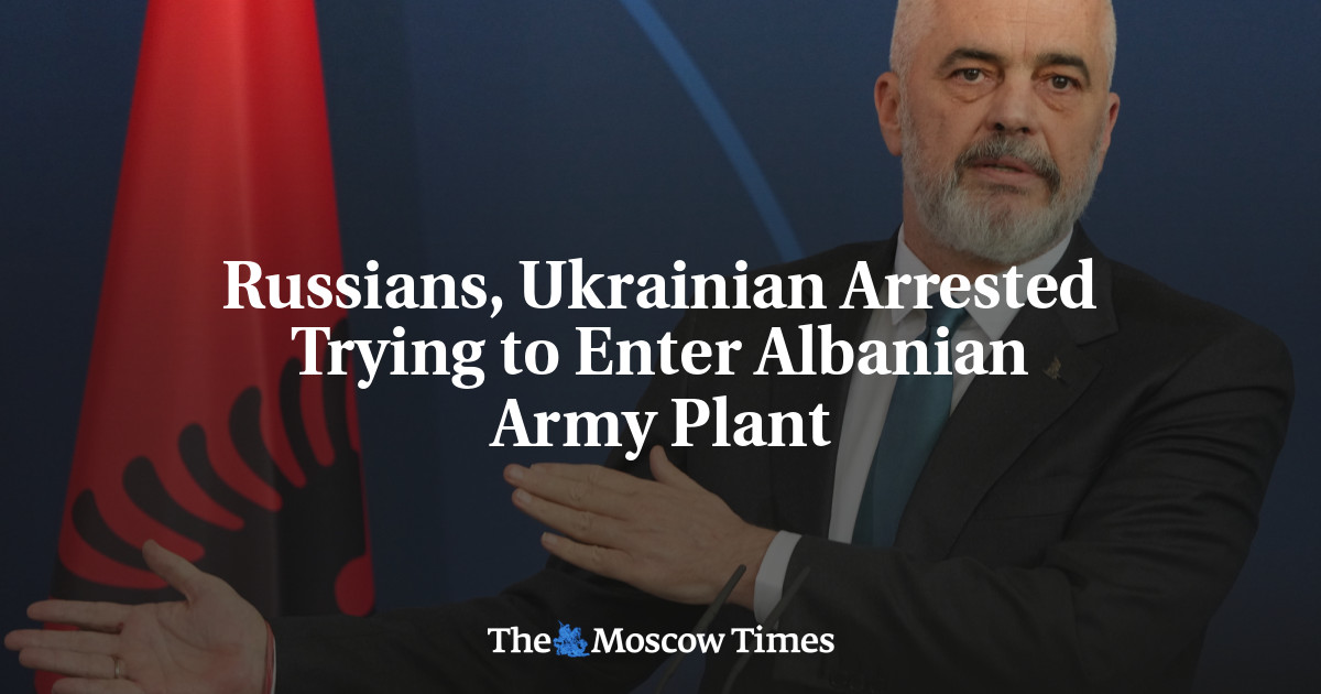 Россияне и украинцы задержаны при попытке проникнуть на завод албанской армии