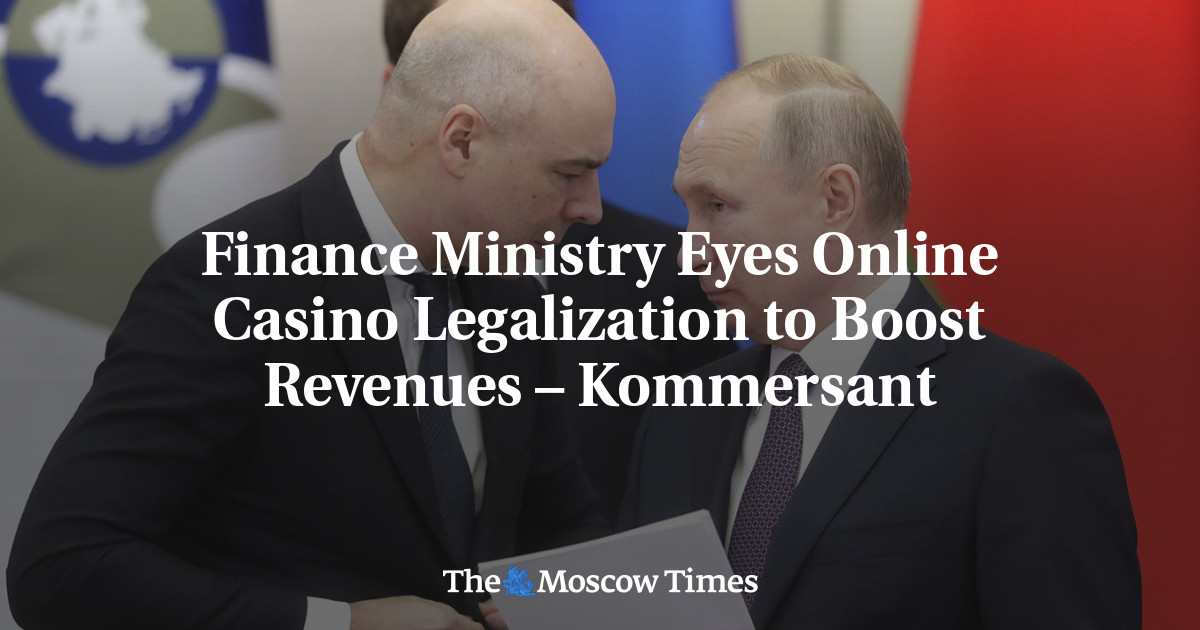 Finance Ministry Eyes Online Casino Legalization to Boost Revenues