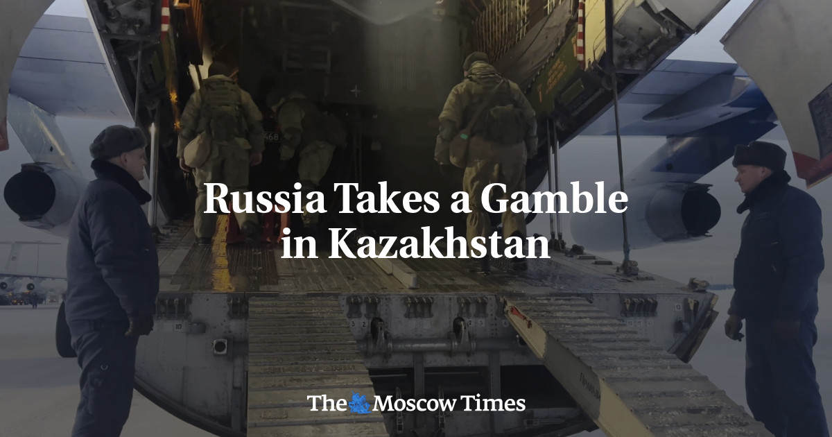 Rusia sedang bertaruh di Kazakhstan
