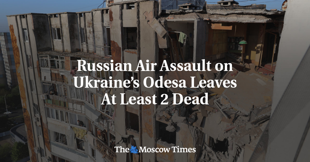 Russian Air Assault on Ukraine’s Odesa Leaves At Least 2 Dead
