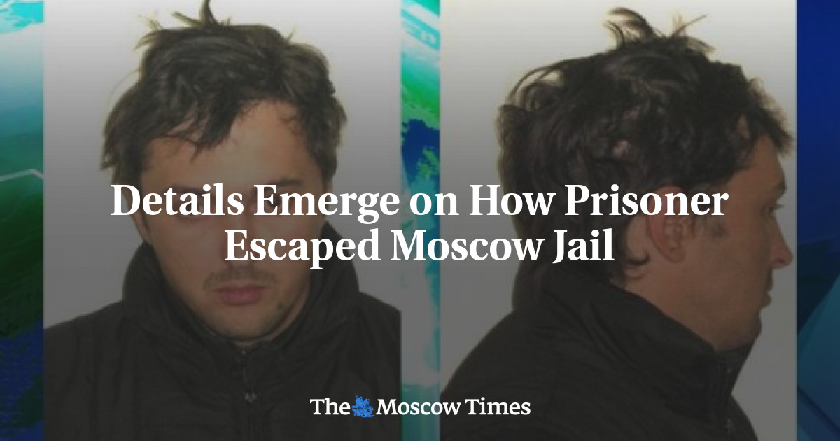 Details Emerge on How Prisoner Escaped Moscow Jail