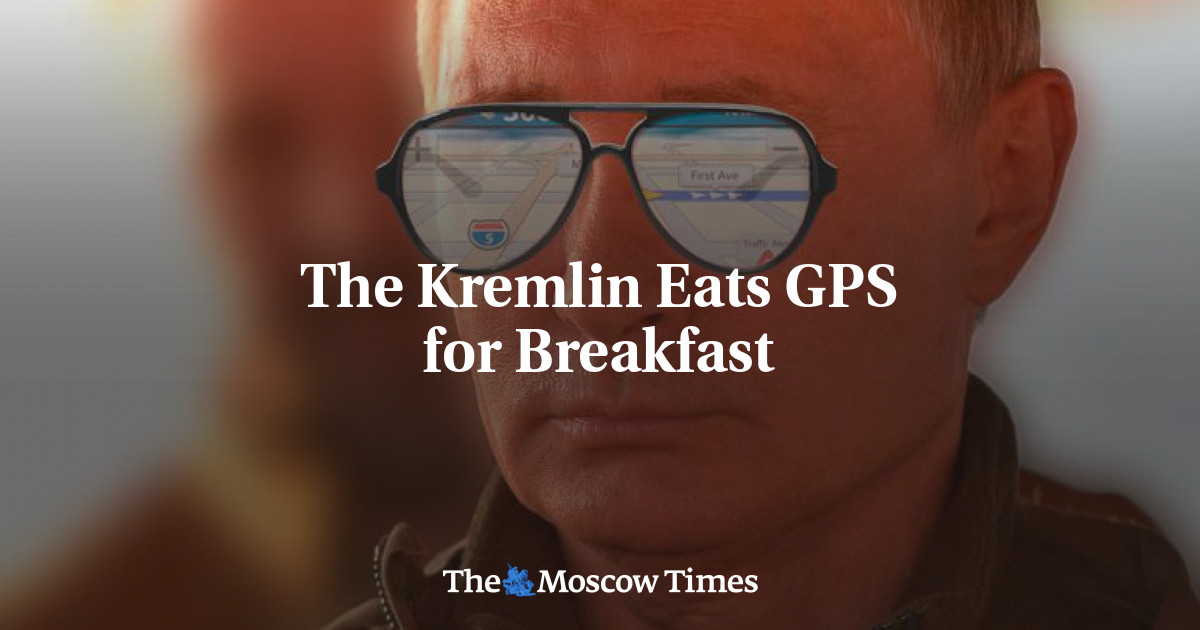 Kremlin memakan GPS untuk sarapan