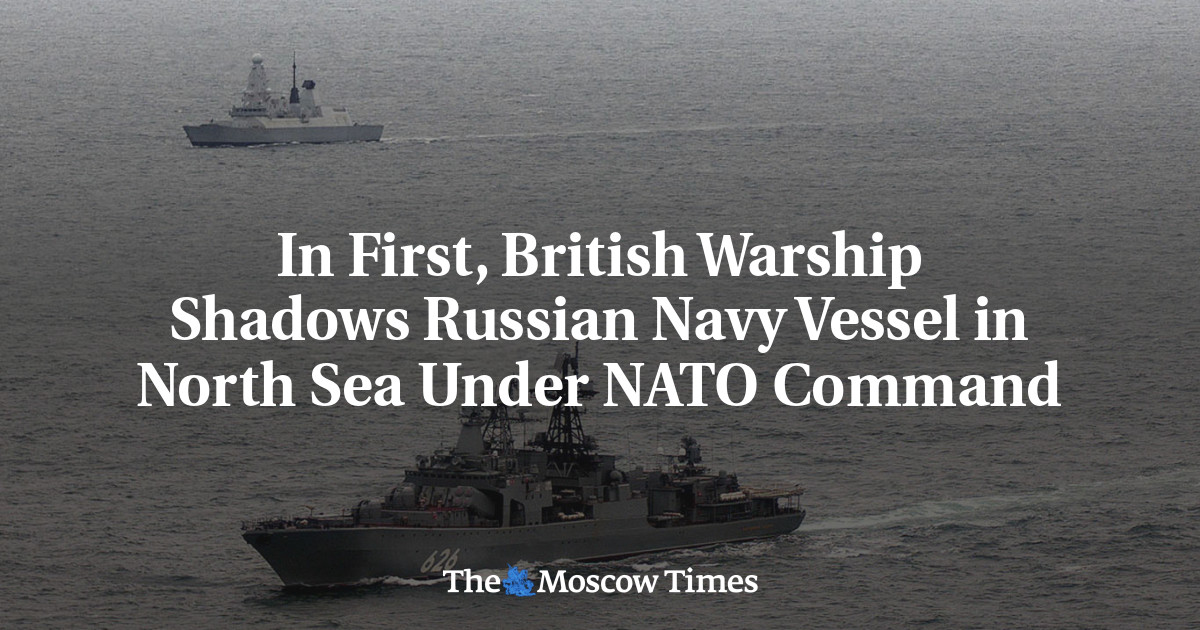 In First, British Warship Shadows Russian Navy Vessel in North Sea Under NATO Command