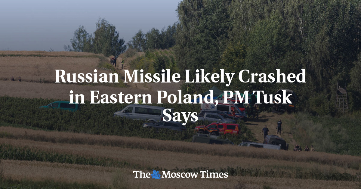 Russian Missile Likely Crashed in Eastern Poland, PM Tusk Says