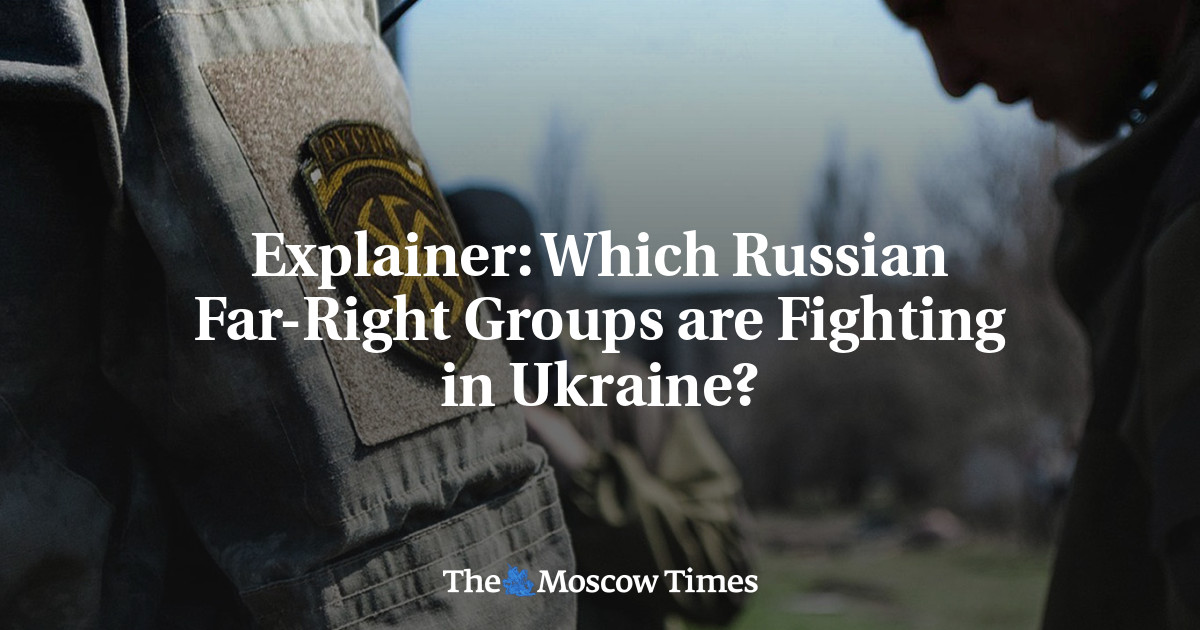 Explainer Which Russian Far Right Groups are Fighting in Ukraine