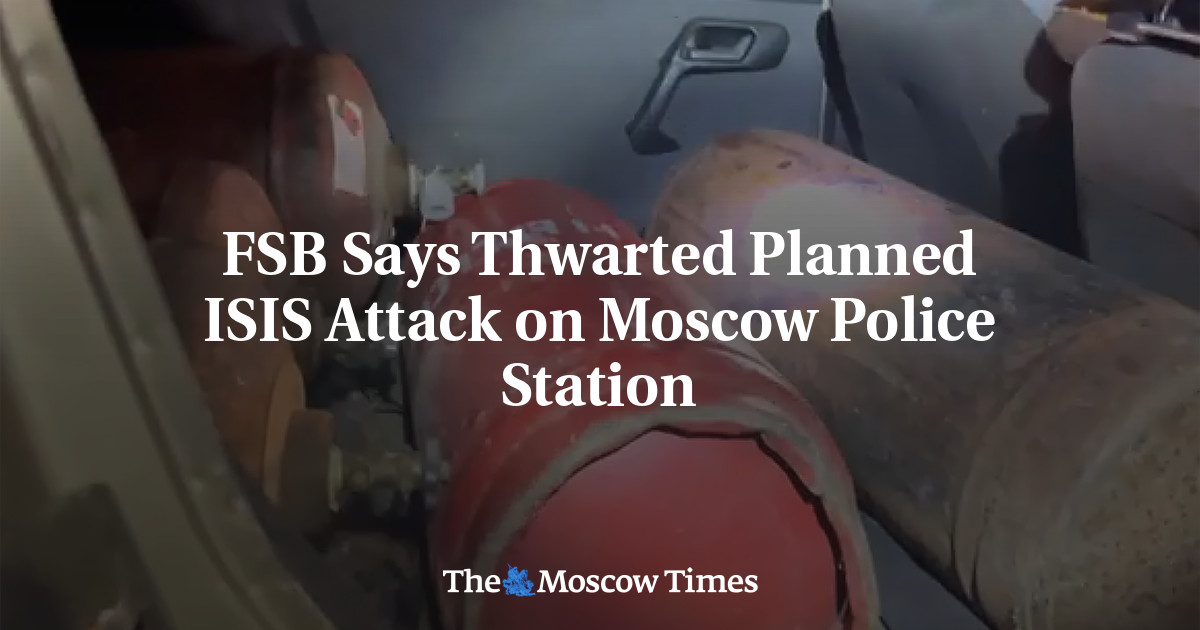 FSB Says Thwarted Planned ISIS Attack on Moscow Police Station