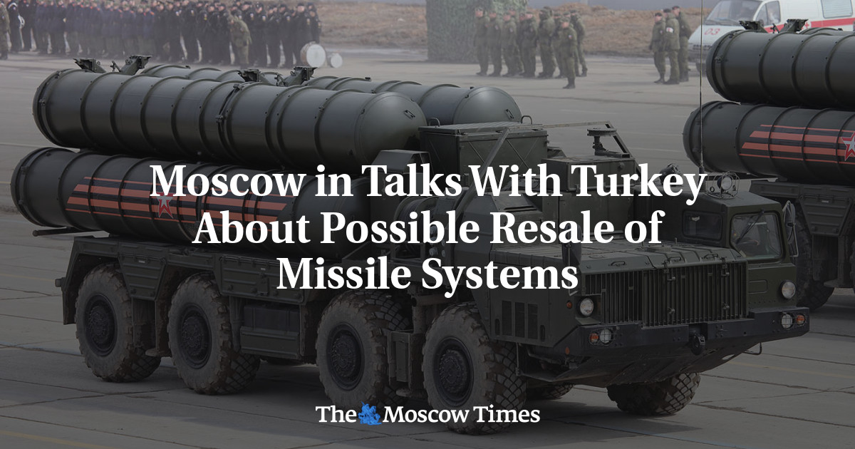 Moscow in Talks With Turkey About Possible Resale of Missile Systems