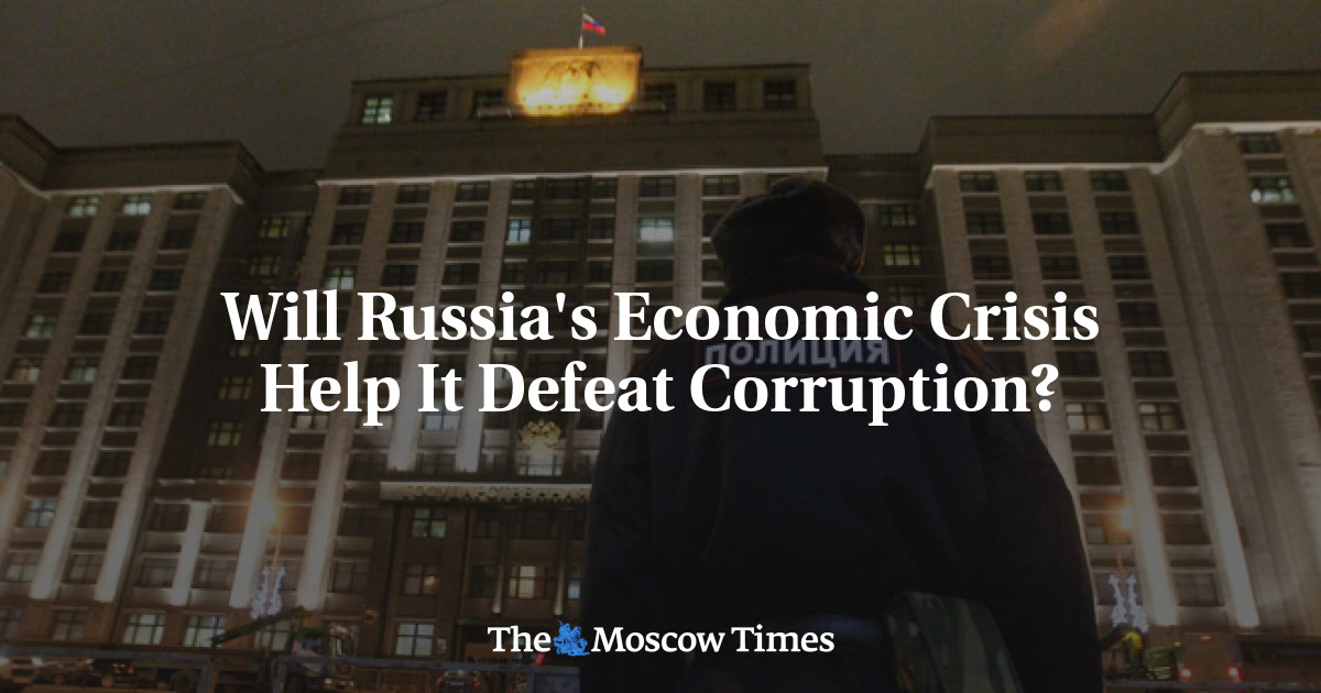 Akankah krisis ekonomi Rusia membantunya mengalahkan korupsi?