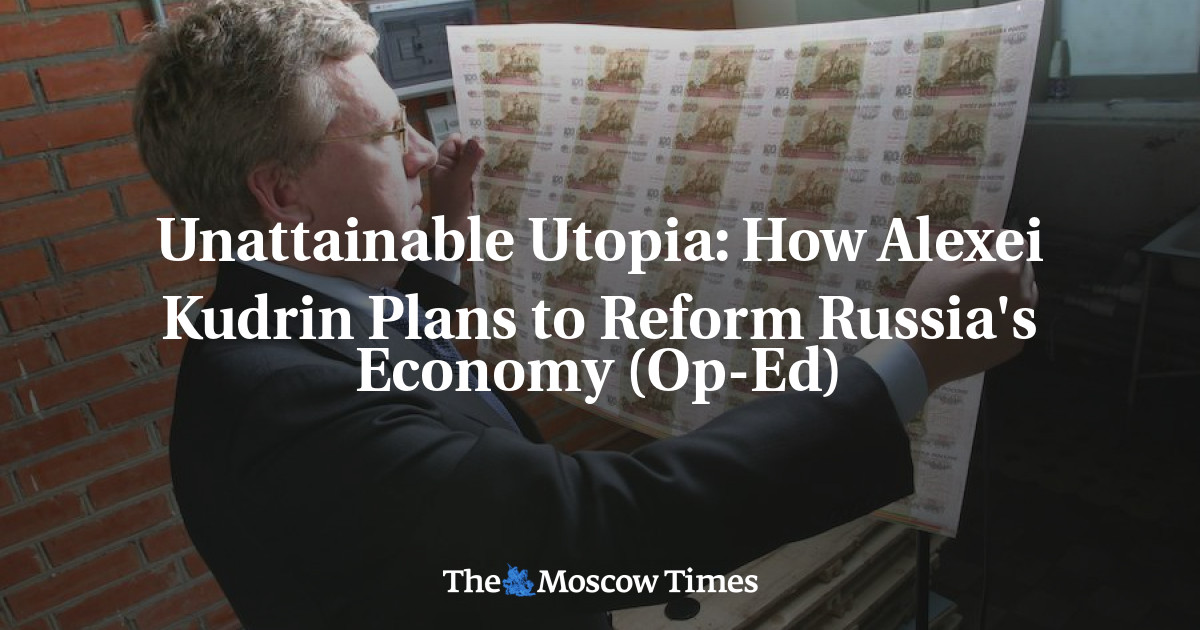 Bagaimana Alexei Kudrin Berencana Mereformasi Ekonomi Rusia (Op-Ed)