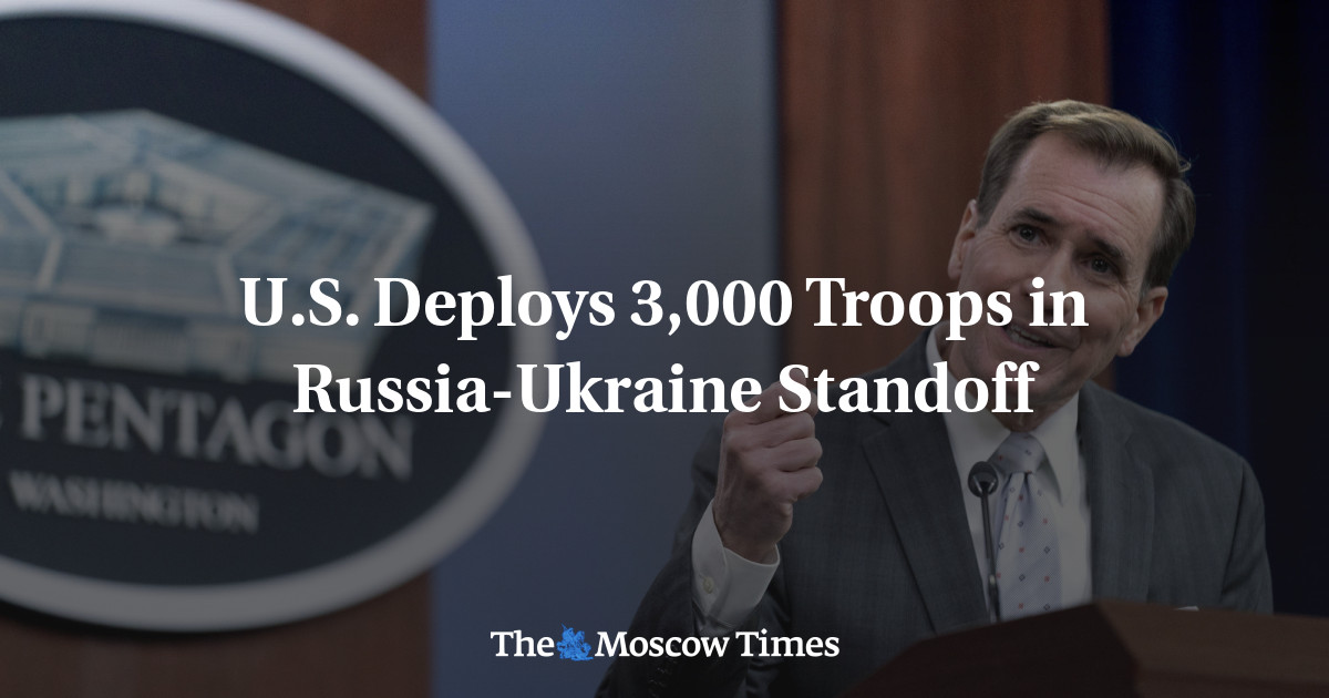AS Kerahkan 3.000 Pasukan dalam Kebuntuan Rusia-Ukraina