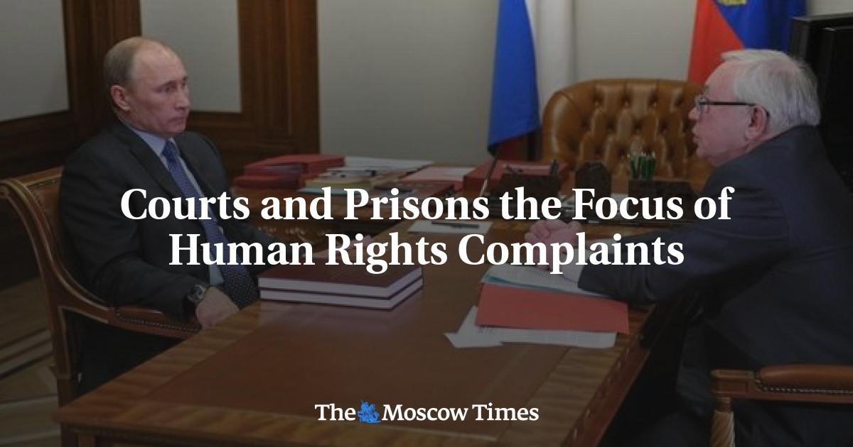 Courts and Prisons the Focus of Human Rights Complaints