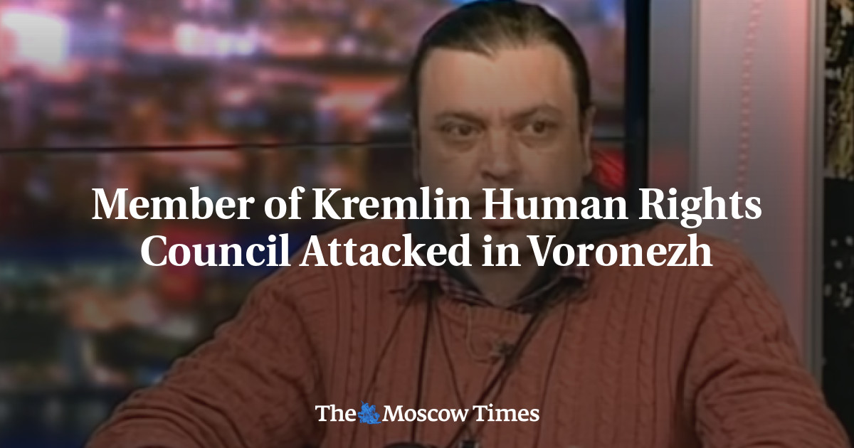 Anggota Dewan Hak Asasi Manusia Kremlin diserang di Voronezh