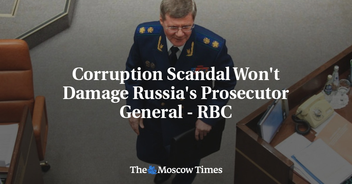 Skandal korupsi tidak akan merugikan jaksa agung Rusia