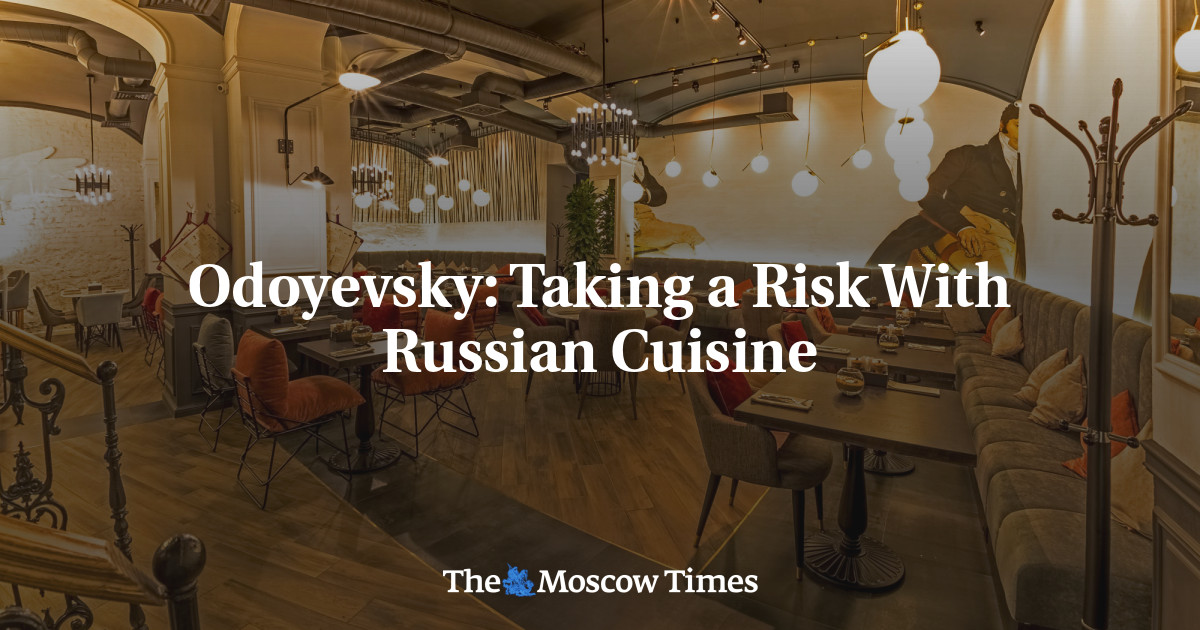 Ambil risiko dengan masakan Rusia