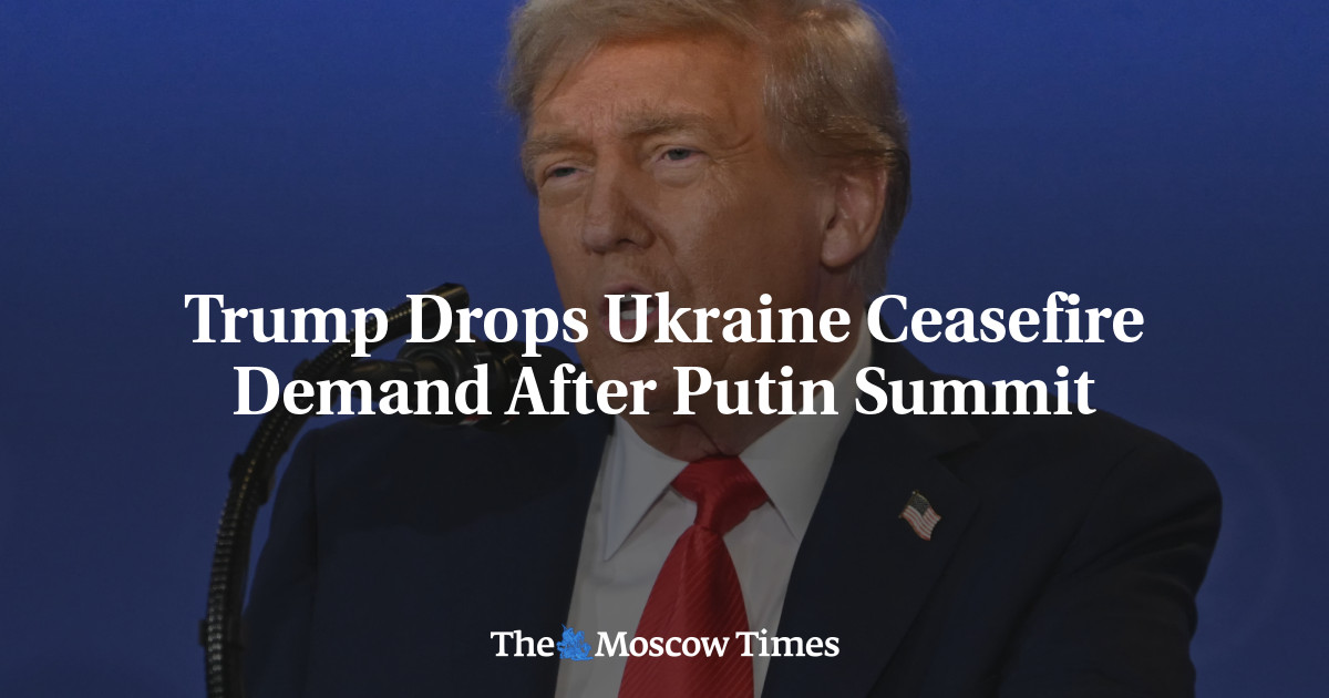 Trump Rules Out Immediate Ceasefire, Pushes for Peace Deal