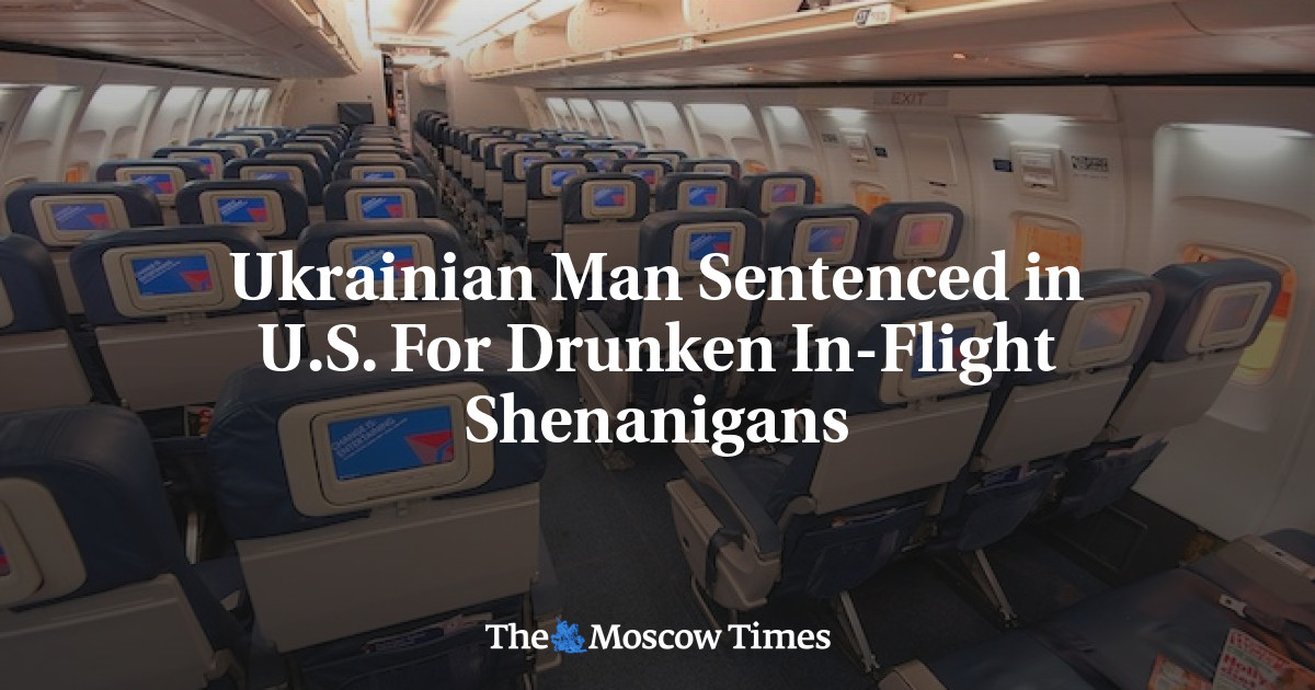 Pria Ukraina Dihukum di AS karena Drunk In-Flight Shenanigans
