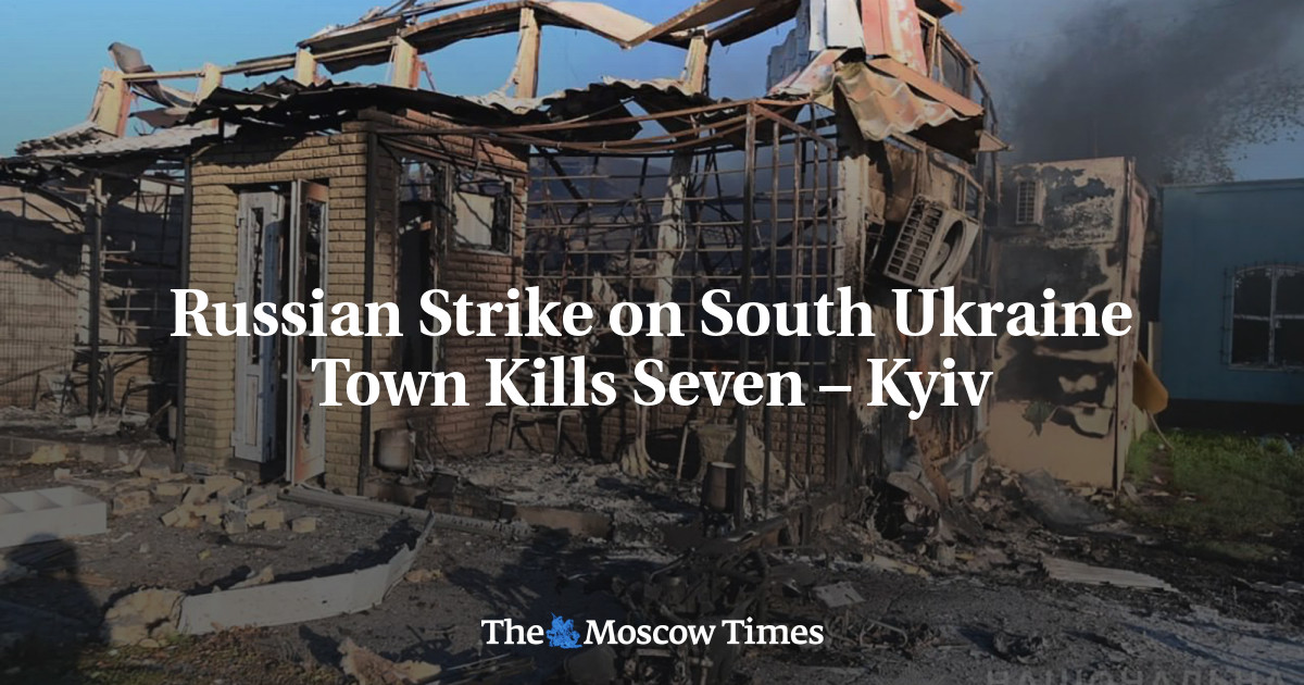 Russian attack on city in southern Ukraine leaves seven dead – Kyiv