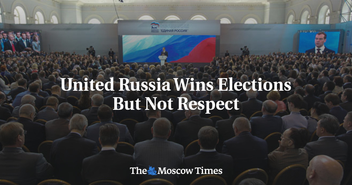 Rusia Bersatu memenangkan pemilu, tetapi tidak menghormati