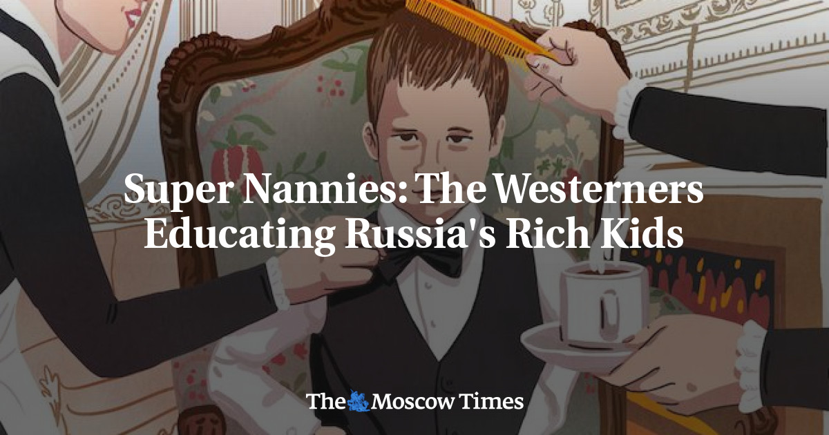 Orang Barat mendidik anak-anak kaya Rusia