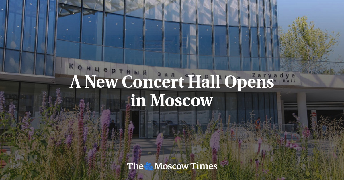 Gedung konser baru dibuka di Moskow