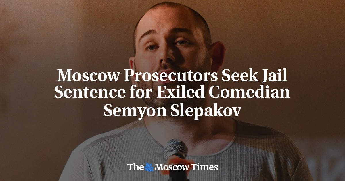 Moscow Prosecutors Seek Jail Sentence for Exiled Comedian Semyon Slepakov