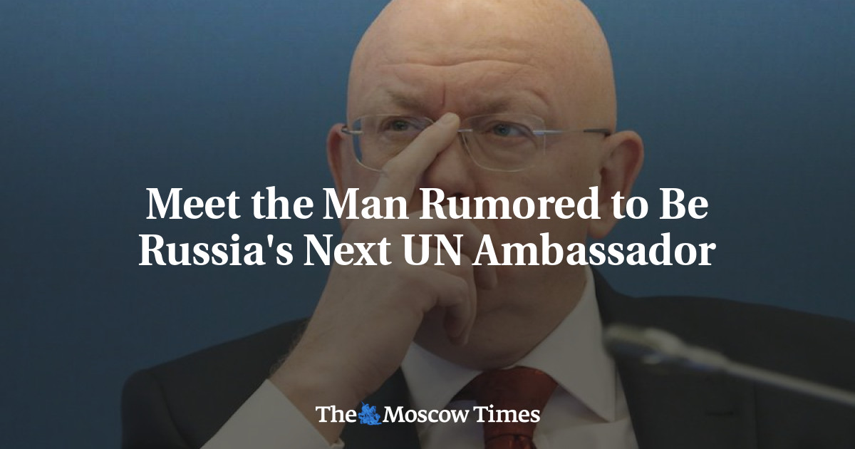 Meet The Man Rumored To Be Russia's Next UN Ambassador