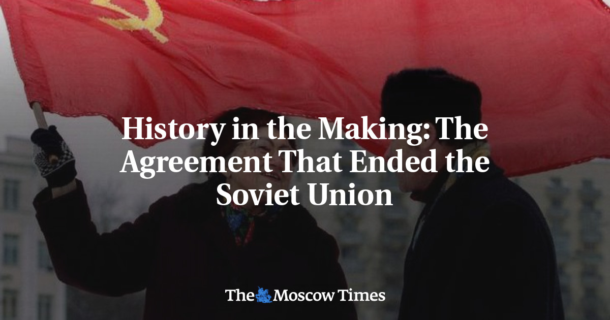 Perjanjian yang mengakhiri Uni Soviet