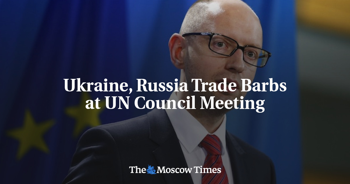 Ukraina, Rusia Trade Barbs di Pertemuan Dewan PBB