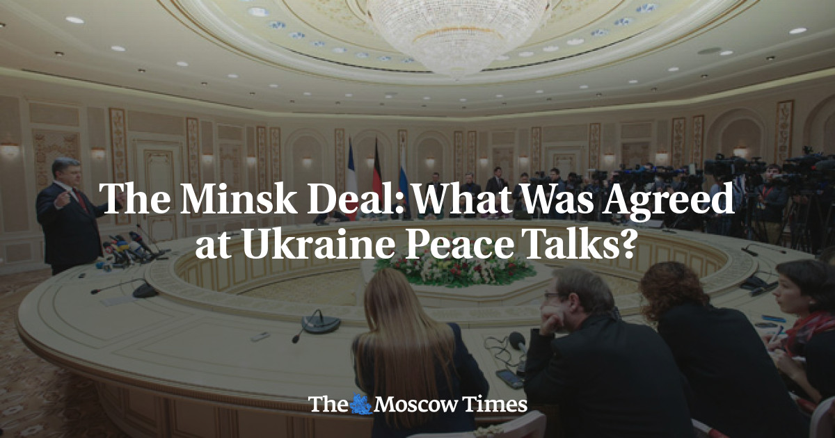 Apa yang disepakati dalam perundingan damai Ukraina?