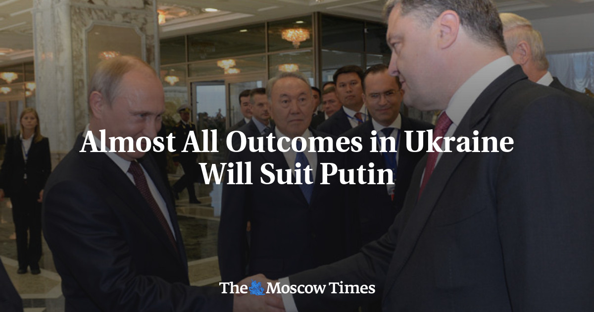 Hampir semua hasil di Ukraina akan sesuai dengan Putin
