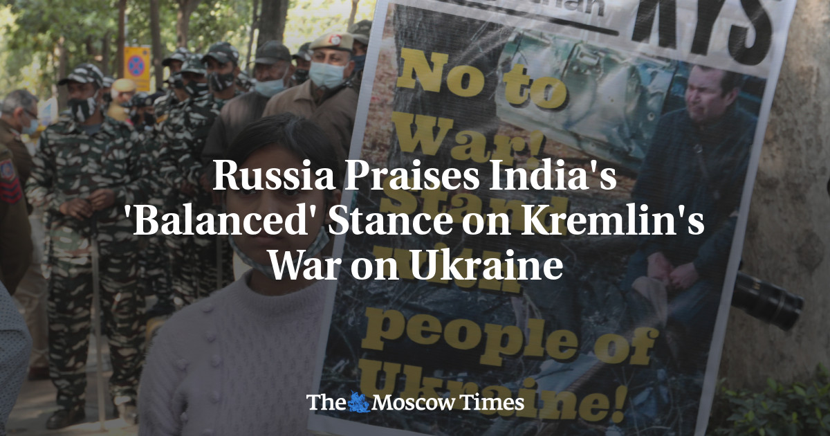 Rusia memuji sikap ‘seimbang’ India dalam perang Kremlin di Ukraina