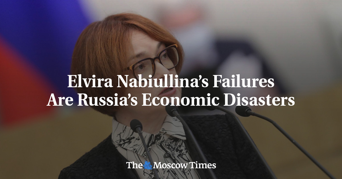 Kegagalan Elvira Nabiullina adalah bencana ekonomi Rusia