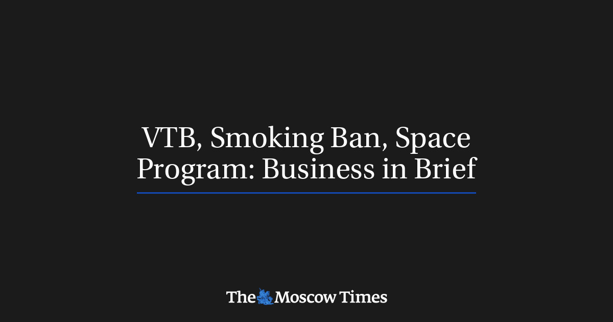 VTB, Larangan merokok, Program luar angkasa: Sekilas bisnis