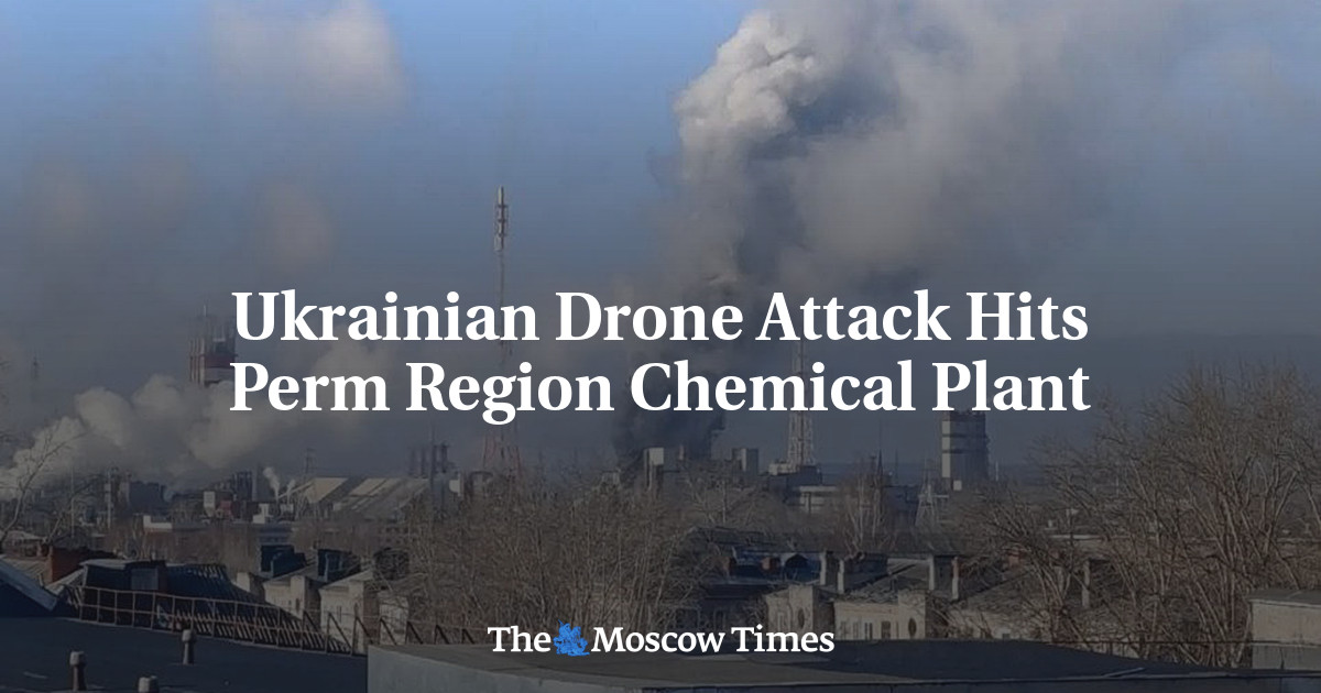 Ukrainian Drone Attack Hits Perm Region Chemical Plant