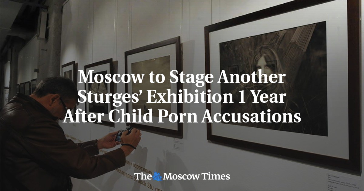Virgin Nudist Porn - Moscow to Stage Another Sturges' Exhibition 1 Year After Child Porn  Accusations - The Moscow Times