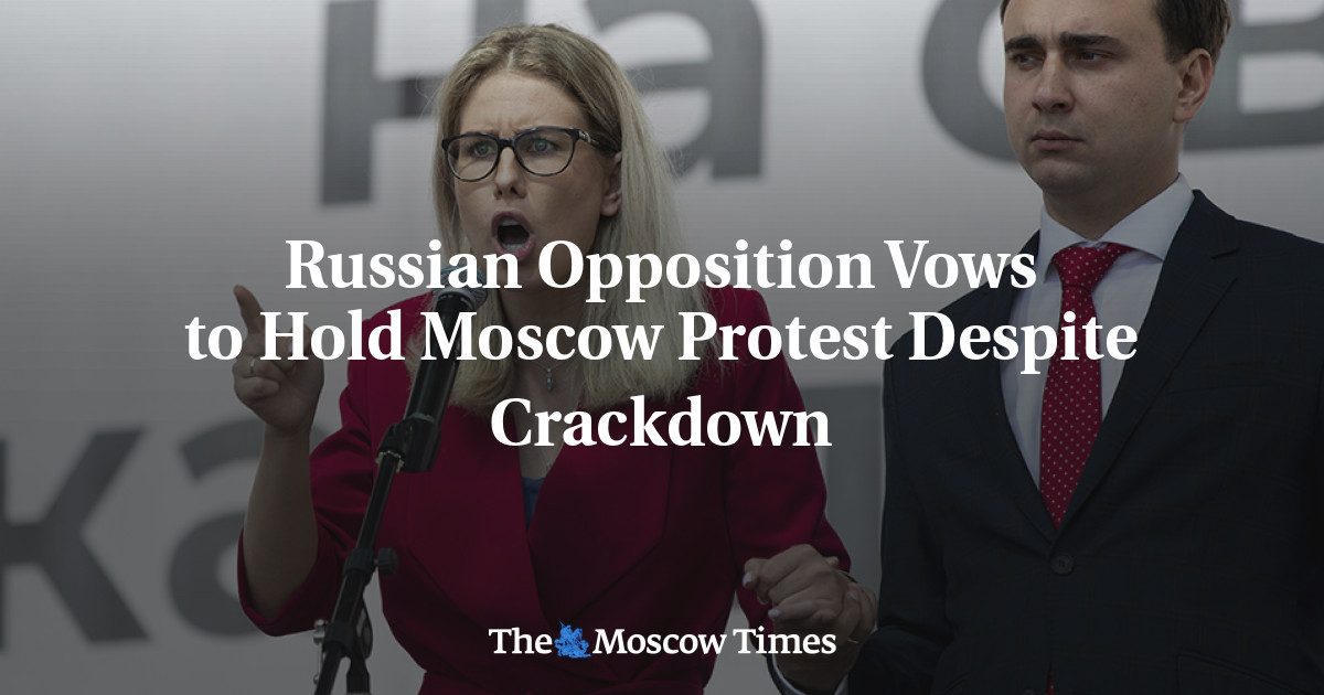 Oposisi Rusia bersumpah untuk mengadakan protes di Moskow meskipun ada tindakan keras
