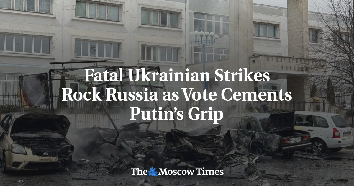 الضربات الأوكرانية القاتلة تهز روسيا بينما يعزز التصويت قبضة بوتين