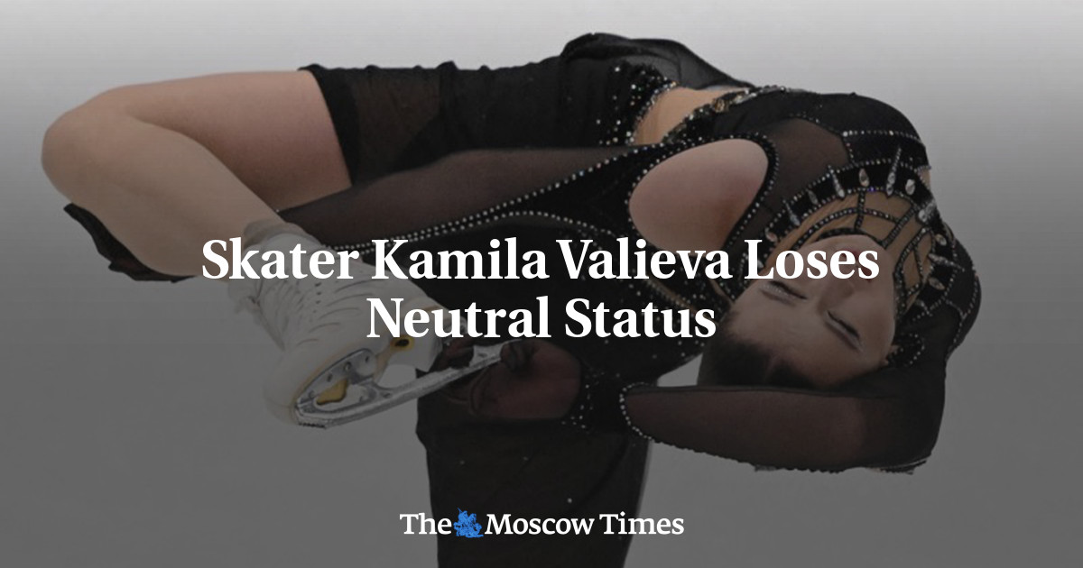 Skater Kamila Valieva Loses Neutral Status
