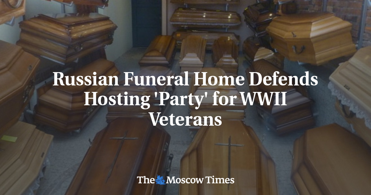 Rumah Duka Rusia membela hosting ‘Party’ untuk Veteran Perang Dunia II