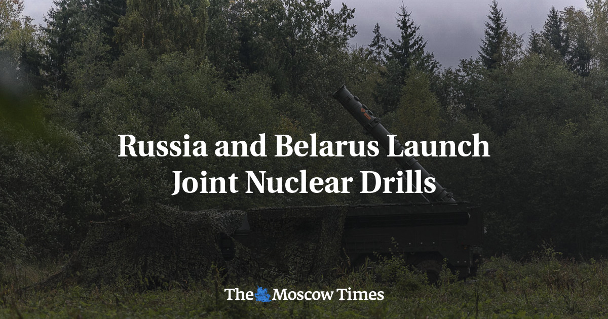 Belarus und Russland führen gemeinsame Atomwaffen-Übungen durch