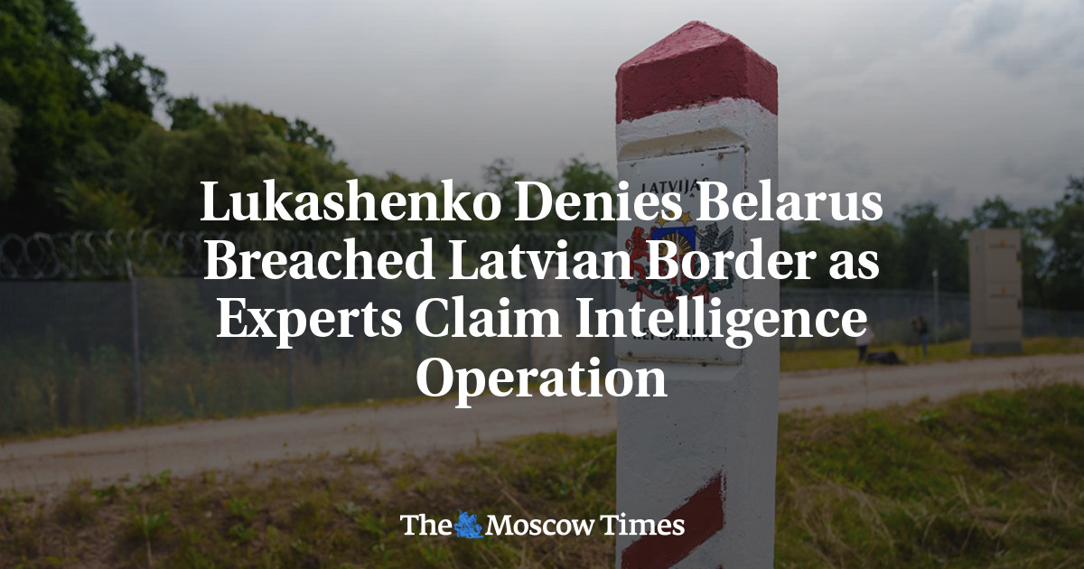 Lukashenko Denies Belarus Breached Latvian Border as Experts Claim Intelligence Operation