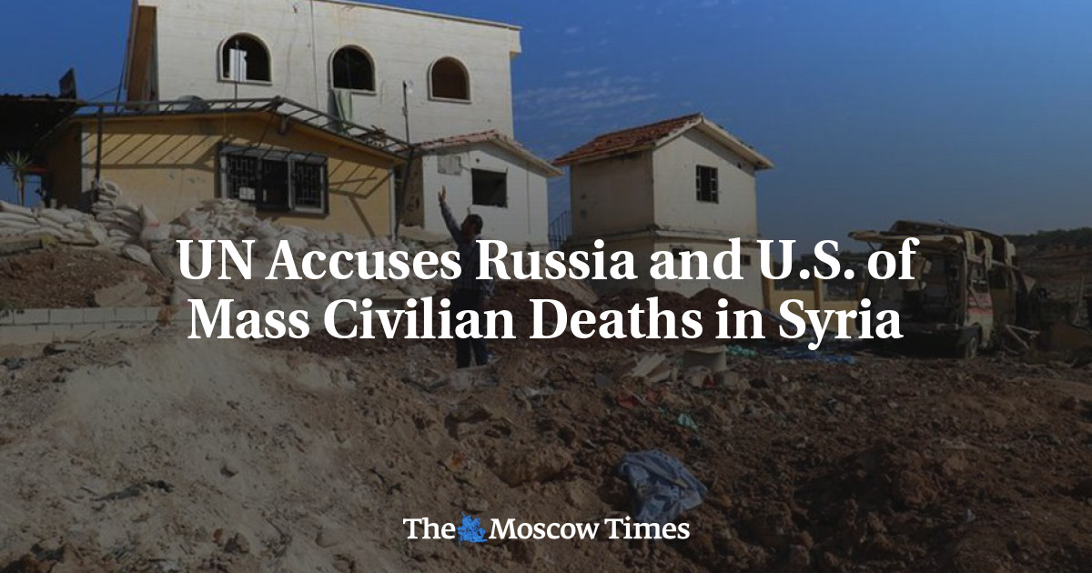 PBB menuduh Rusia dan AS atas kematian massal warga sipil di Suriah