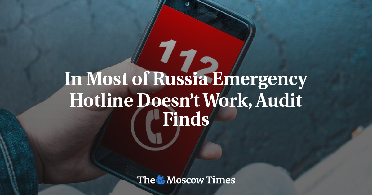 In Most of Russia Emergency Hotline Doesn’t Work, Audit Finds