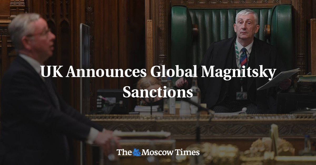 Inggris Mengumumkan Sanksi Magnitsky Global