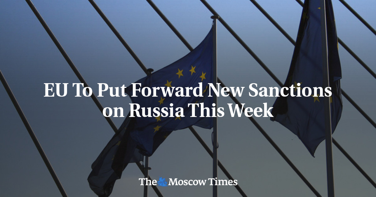 EU To Put Forward New Sanctions on Russia This Week