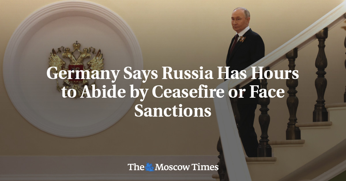 Germany Says Russia Has Hours to Abide by Ceasefire or Face Sanctions