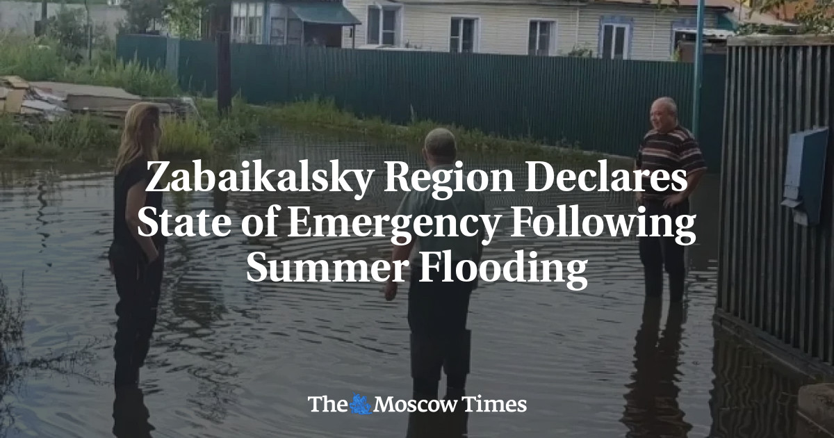 Zabaikalsky Region Declares State of Emergency Following Summer Flooding