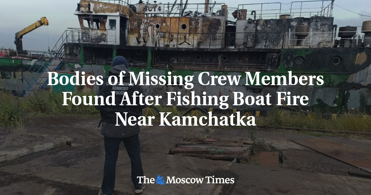 Bodies of Missing Crew Members Found After Fishing Boat Fire Near Kamchatka