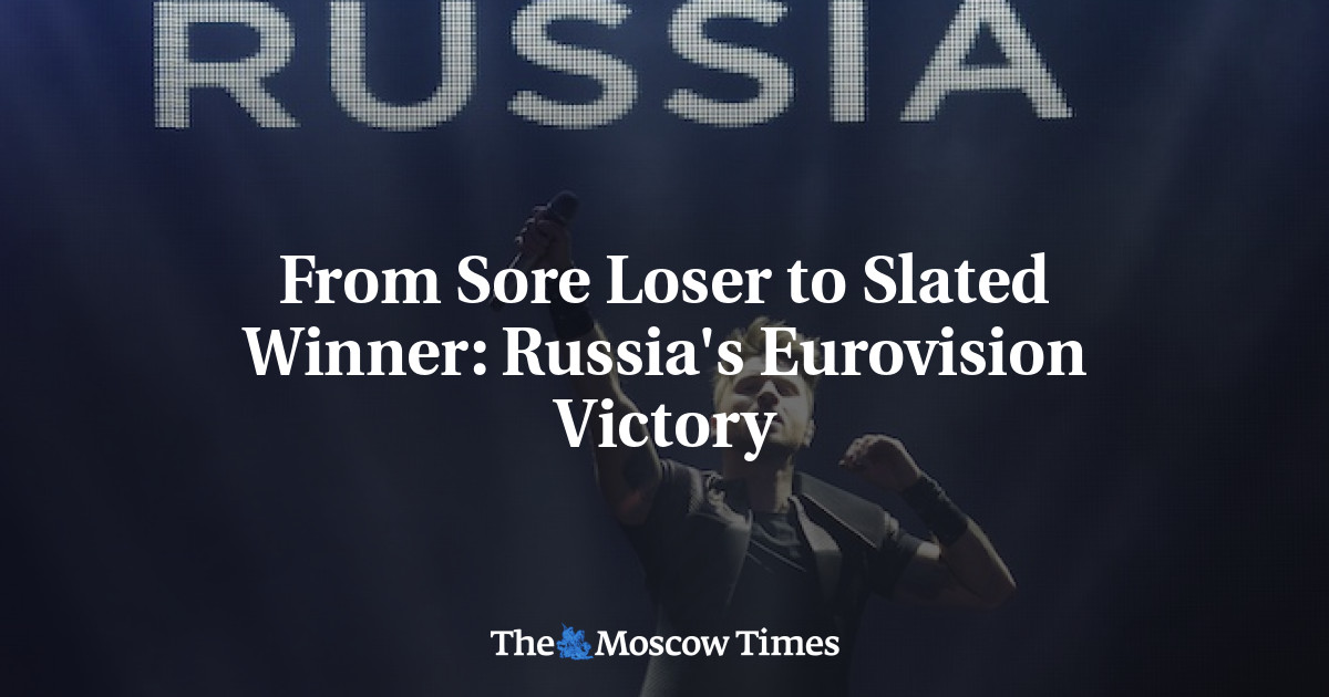 Dari pecundang menjadi pemenang: kemenangan Eurovision Rusia